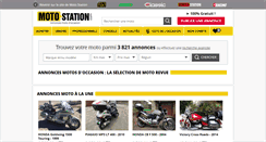Desktop Screenshot of moto-occasion.motorevue.com