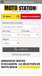 Mobile Screenshot of moto-occasion.motorevue.com